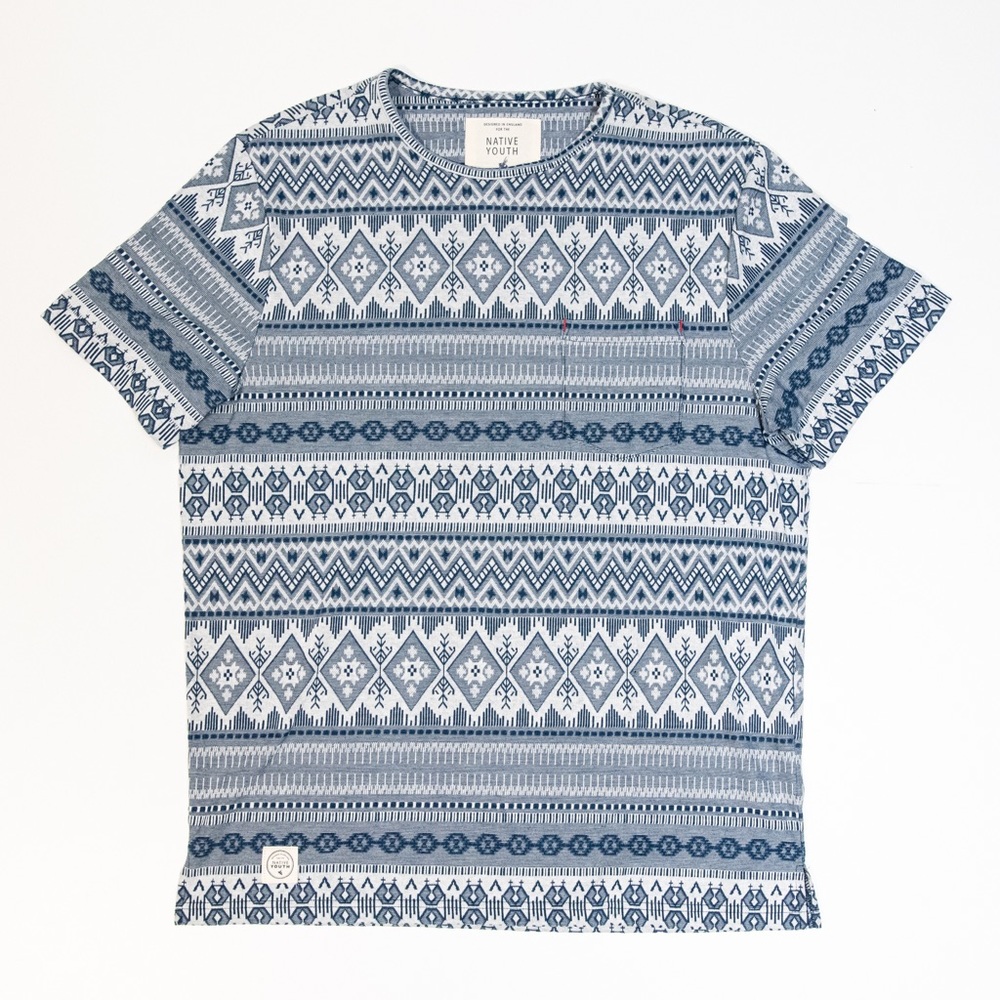 Native Youth Tribal Pattern T shirt